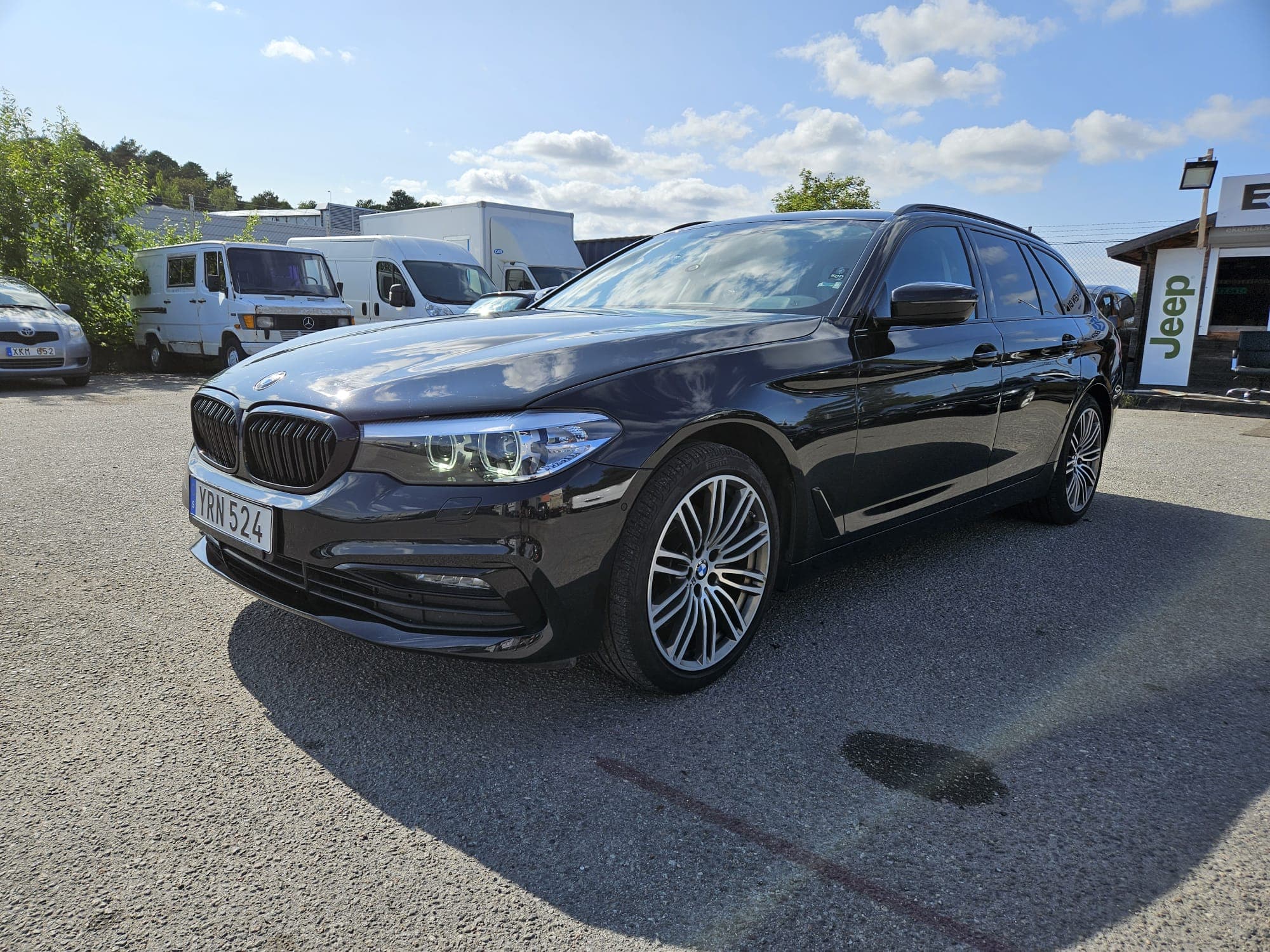 BMW 5 Touring 520d AUT GPS Backkam Drag