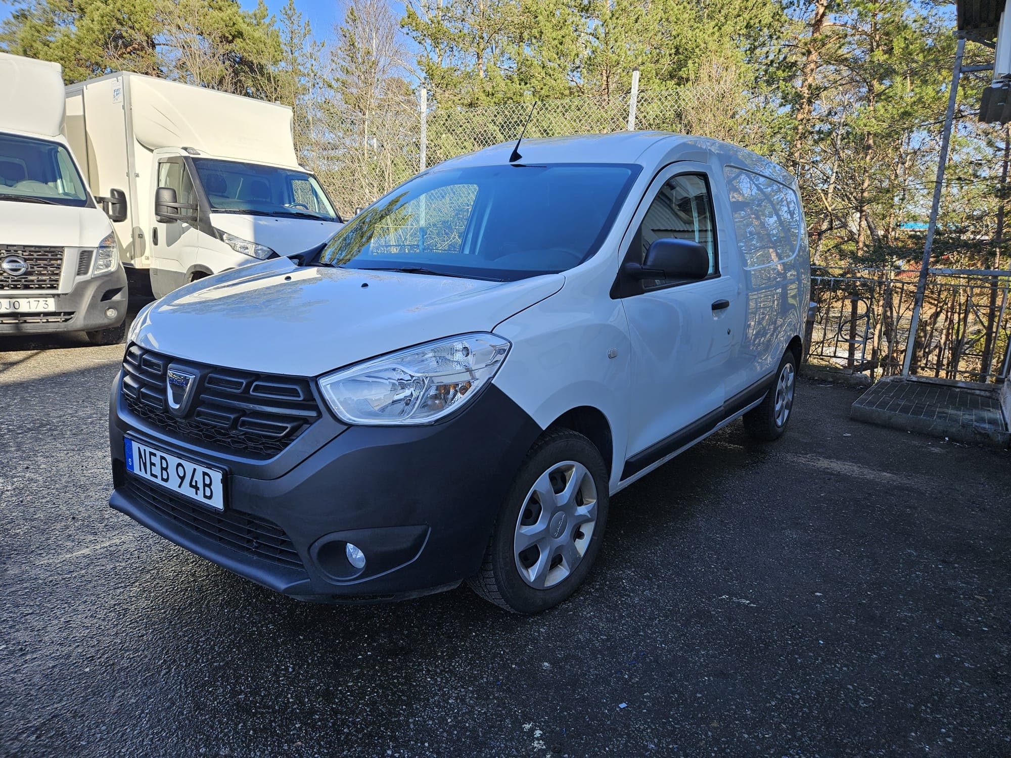 Dacia Dokker Express 1.5 Blue dCi PDC Momsbil Besiktad Servad Euro 6